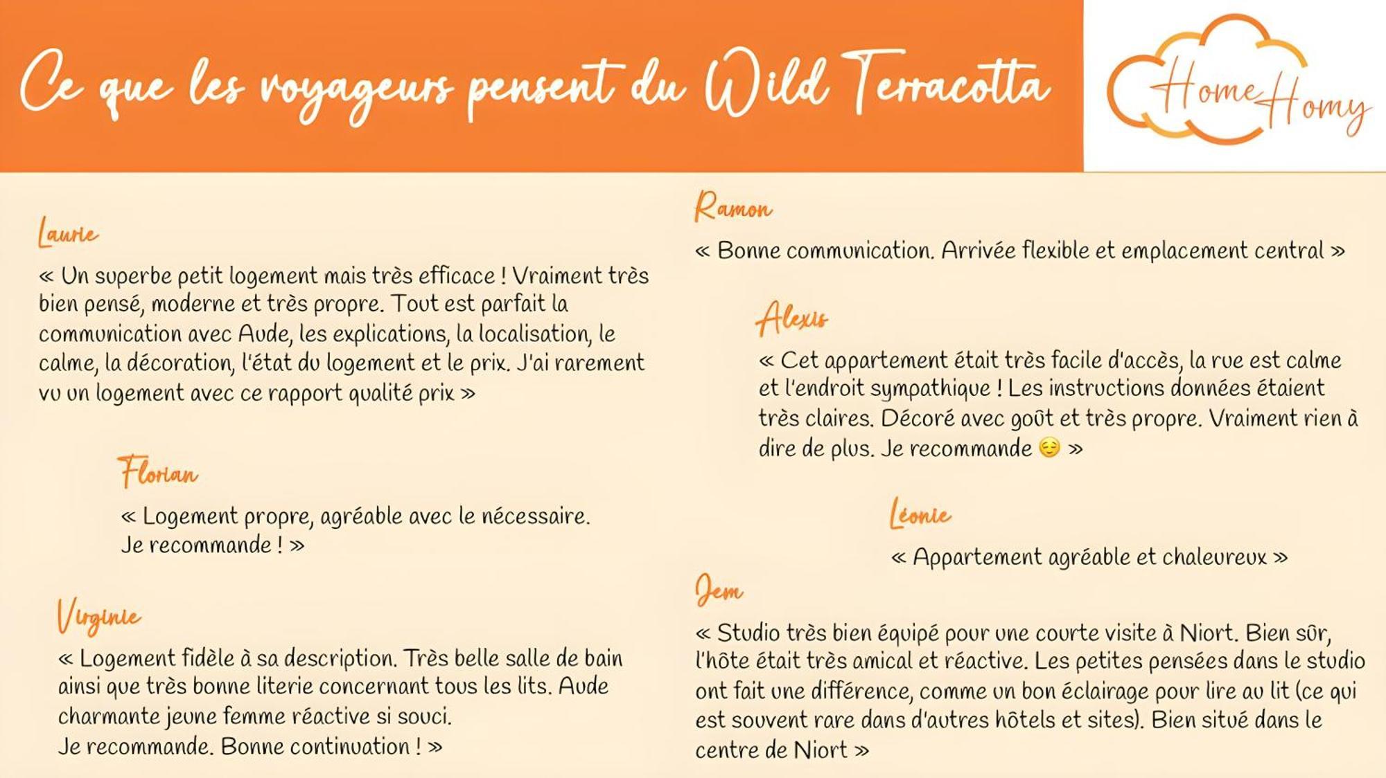 Le Wild Terracotta - Home Homy Niort Luaran gambar